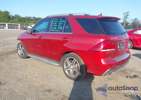 2017 Mercedes-Benz Gle 350 4Matic z USA, uszkodzony, nr VIN 4JGDA5HB5HA892037